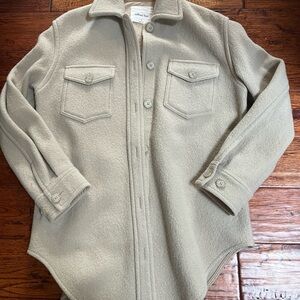 Wilfred Free Wool Shacket